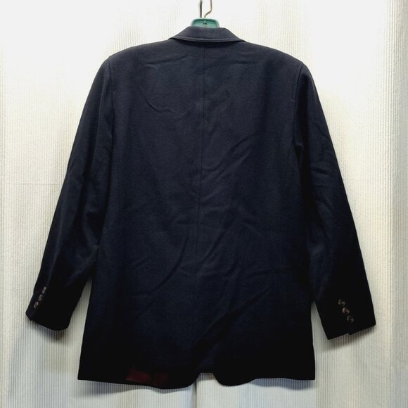 Lizsport Blazer 100% Wool Single-Button Blazer Jacket Women's Size 12 Petite - Picture 2 of 9